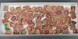 A quantity of various Victorian used and franked penny reds 