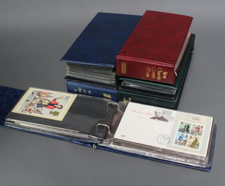 Three albums of GB first day covers and 3 albums of Channel Island first day covers 