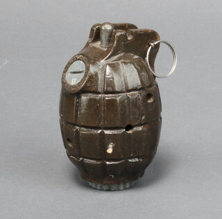 A Mills bomb, the base marked no.36 
