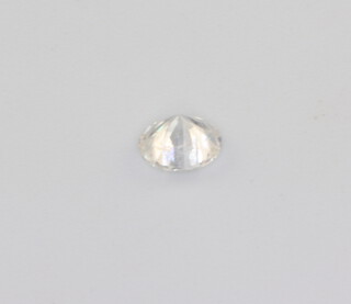 A brilliant cut, unmounted loose diamond, approx 0.25ct
