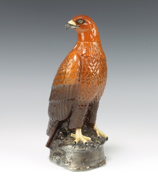 A Beswick Golden Eagle decanter modelled by J G Tongue 1969 with contents 27cm 