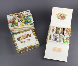 A quantity of various tea cards, loose and in albums 
