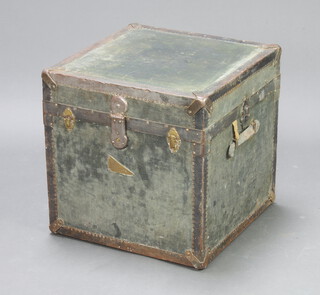 An Innovation travelling trunk 52cm h x 52cm w x 52cm d  