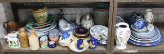 A quantity of Victorian and other decorative china 