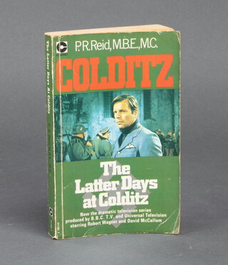 Pat Reid MBE MC, "Colditz, The Latter Days at Colditz", signed by the author  