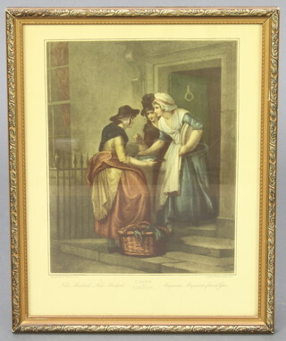 Cries of London, five prints, 37cm x 28cm 