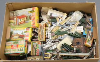 A collection of various Fuller railway buildings, fences etc 