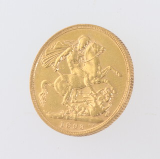 A sovereign 1893


