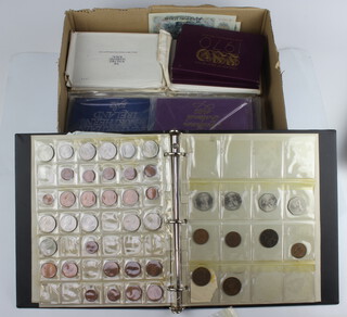 Twenty three United Kingdom uncirculated coin sets 1970 x 2, 1971, 72, 73, 74, 75, 76, 77, 78, 79 x 2, 80 x 2, 81 x 2, 82 x 2, 83 x 2, 84 and 1985