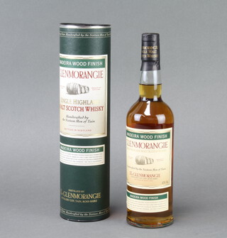 A 70cl bottle of The Glenmorangie Madeira wood finish malt whisky, boxed   
