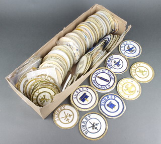 Masonic, a large collection of full and undress apron centre badges 