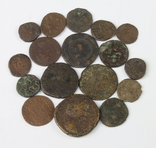 A collection of Roman and later coinage