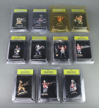 11 Britains Zulu War metal figures in blister packs, all British soldiers comprising nos 20045, 20046, 20054, 20055, 20056, 20058, 20059, 20064, 20065, 20071 and 20088