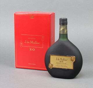 A 70cl bottle of J.de Malliac X.O. Armagnac 40% vol. with original red box 