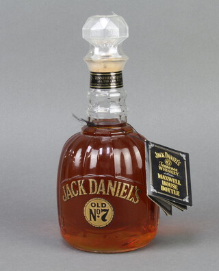 A 1.5 litre Jack Daniel's Old No.7 Maxwell House limited edition bottle of bourbon no. 053852, 43% vol. complete with numbered booklet (no box) 
