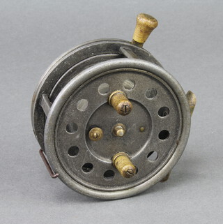 j.e.miller+brass+reel in past antique auctions
