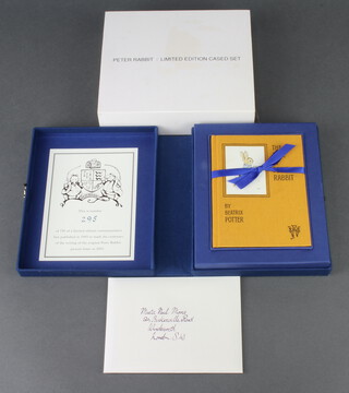 F Warren and Company, a limited edition Beatrix Potter centenary book no.295 of 750, boxed 