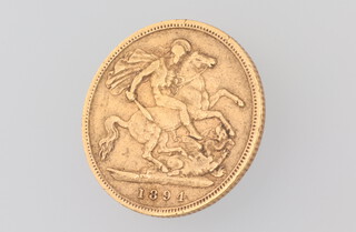 A half sovereign 1894  