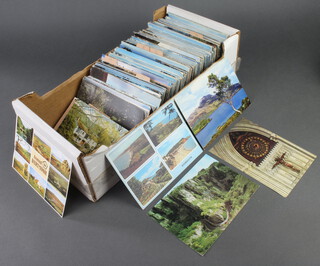 A quantity of J Arthur Dixon coloured postcards 