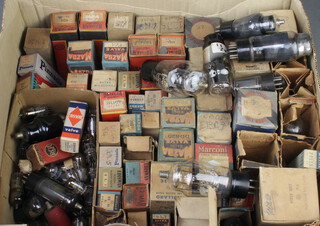 A collection of various Mazda Brimar and other valves, boxed 