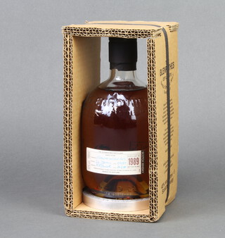 A 700ml bottle of Glenrothes malt whisky, distilled in 1989, bottled in 2003 