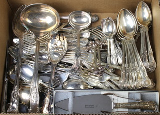 A quantity of Kings Pattern cutlery 