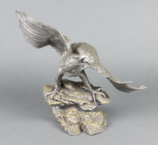 Franklin Mint after Paul Brunelle from The Bald Eagle Series "Sentinel Of The Wilderness" 22cm x 35cm x 19cm  