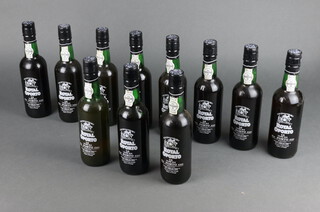 Eleven, 37.5cl bottles of 10 year old Royal Oporto port 