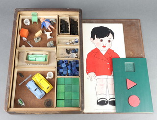 A 1977 Stanford-Binet children's intelligence test (incomplete) together with a copy of "The Art Teacher" by Pedro J Lemos(1937)