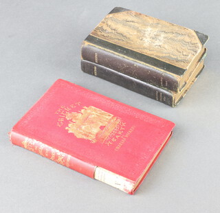 Charles Dickens, first edition "Cricket On The Hearth" together with 2 volumes Milton's "Paradise Lost" and "Paradise Regained half leather bound, published by John Sharpe 1827 