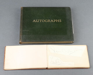 Two autograph albums from 1900-1950 including Anthony Eden