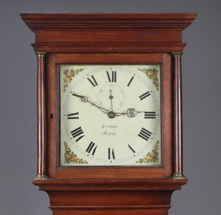 Atwood of Lewes, an 18th Century, 30 hour longcase clock, the square 30cm dial painted spandrels and Roman numerals with minute indicator, marked Atwood Lewes and contained in a mahogany case, complete with pendulum and key 204cm h x 51cm w x 26cm d 