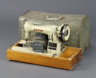 A Jones electric sewing machine 