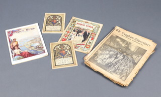 An edition of The Illustrated London News for The Festival of Britain, 2 Elizabeth II Coronation programmes, various newspapers together with various editions of Famous Pictures of the World 