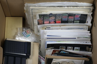 A collection of GB first day covers, loose mint and used GB stamps 