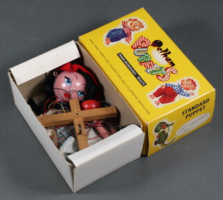 A boxed Pelham puppet J C Mother 