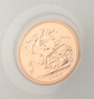 A 2000 proof sovereign 