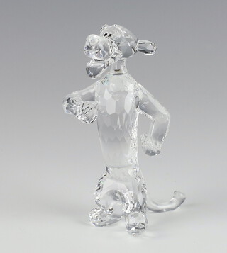 A Swarovski Crystal figure of Tigger by Mario Dilitz 9100000080 10cm, boxed 