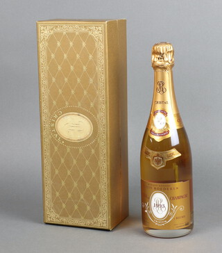 A bottle of 1993 Louis Roederer Cristal Champagne, boxed    
