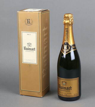 A 70cl bottle of Ruinart Champagne boxed 