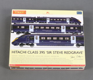 A Hornby OO gauge Hitech Class 395 Sir Steve Redgrave train set, boxed 