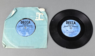 2 acetate Decca Advance test recording 45s including Tony Meehan - Song Of Mexico/ King Go Forth and The Ronettes - Baby I DO Love You