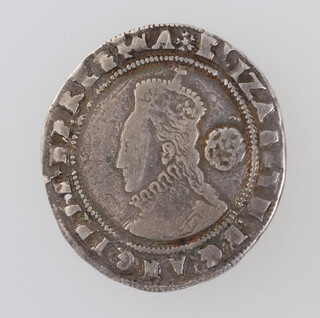 An Elizabeth I sixpence 1575, 2.8 grams 