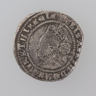 An Elizabeth I threepence 1575, 1.36 grams 