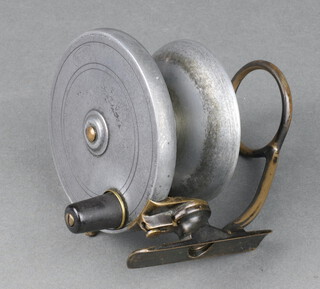 A 1920's Mallochs of Perth side casting fishing reel 
