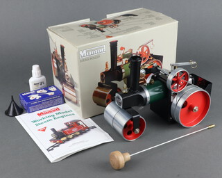 A Mamod steam roller in mint condition, boxed 