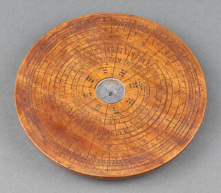 A wooden Feng Shui compass 2cm x 16cm  