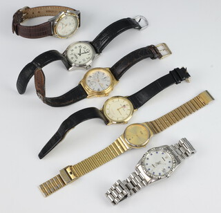 Six modern dress watches