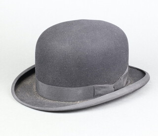 Dunns, a gentleman's lightweight bowler hat, size 7 