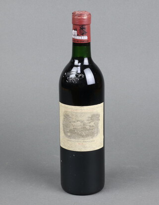 A 75cl bottle of 1985 Chateau Lafite-Rothschild Pauillac red wine 